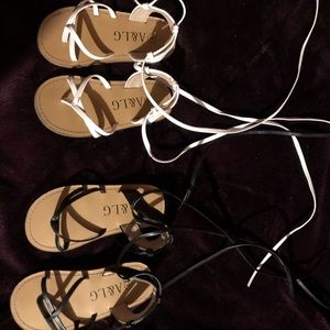 Toddler lace up sandals